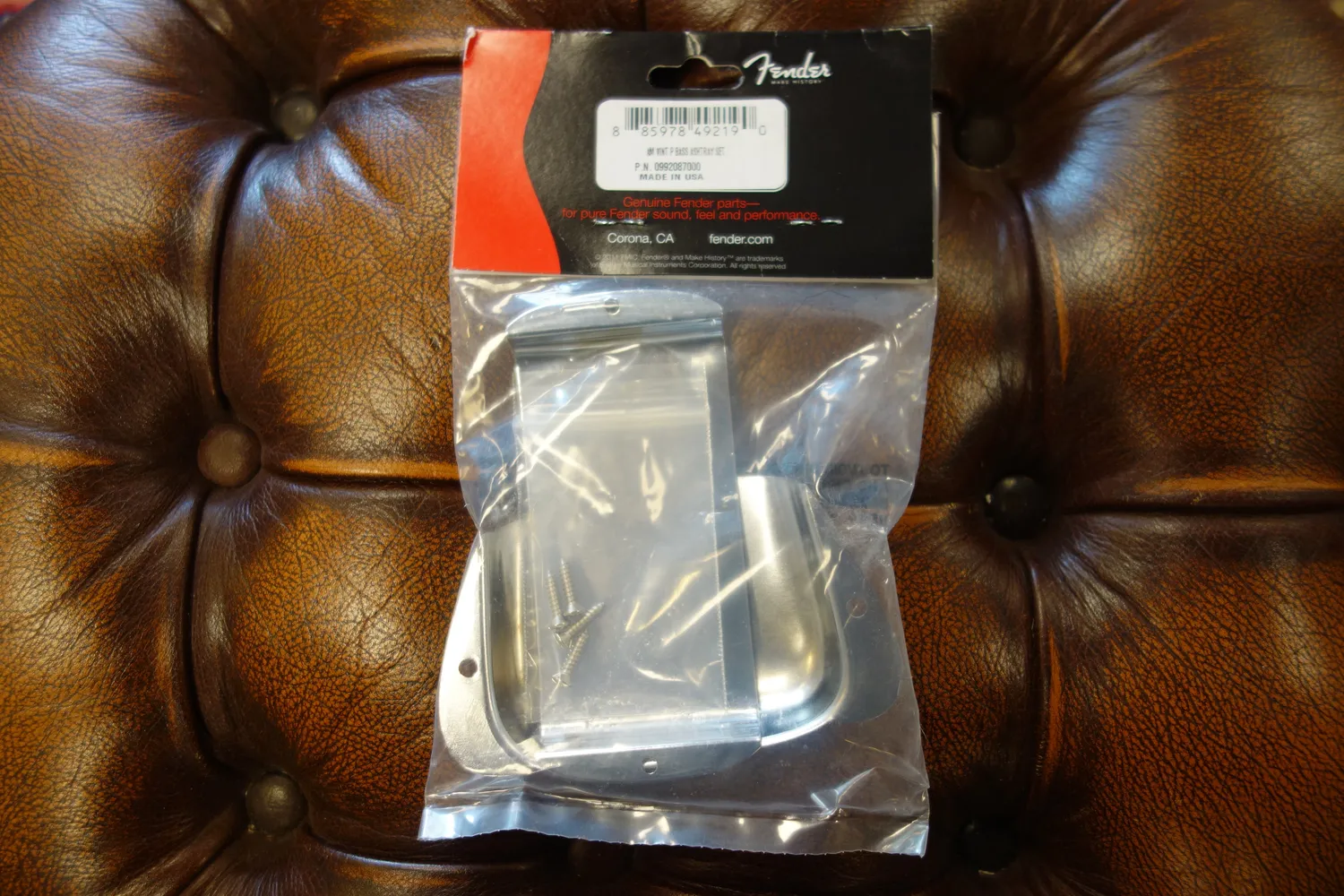 Fender American Vintage Precision Bass coverset chroom