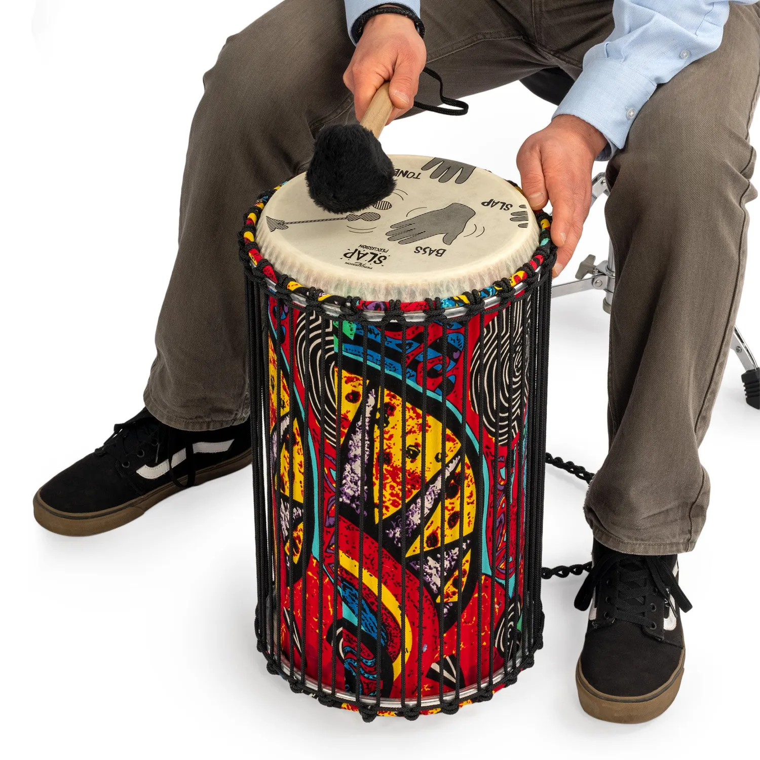 Percussion Plus Slap djun djun djembe bastrommel