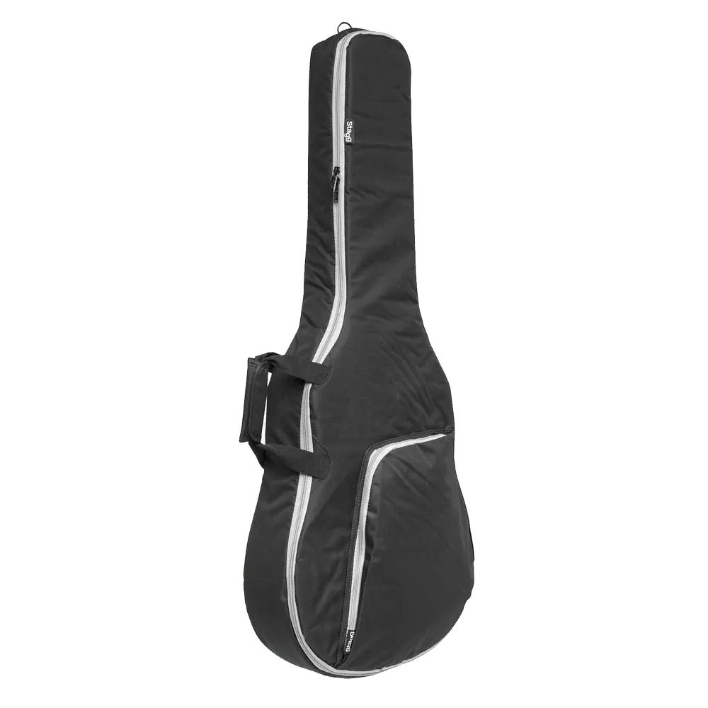 NX Essentials akoestische gitaar zwart complete set