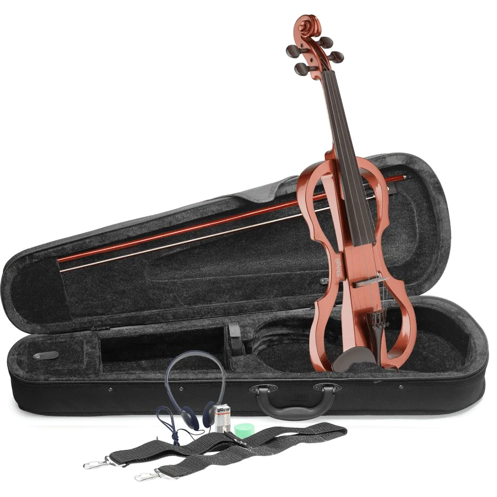 Stagg EVN X-4/4 VBR elektrische viool 4/4 burst