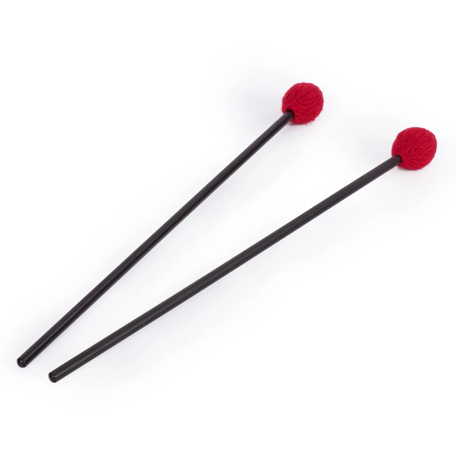 Percussion Workshop vibrafoonstokken wol 4cm zacht paars paar