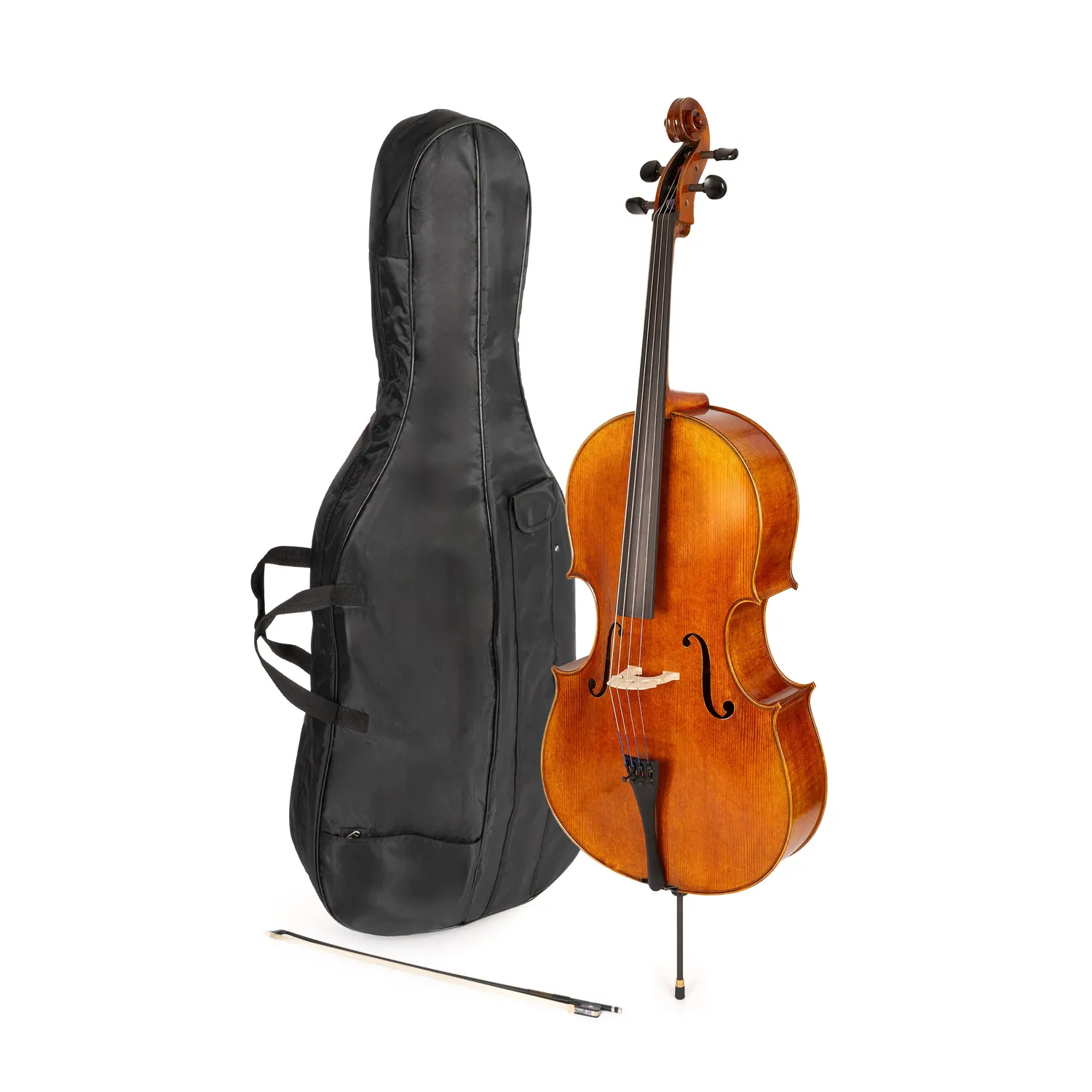 MMX 310 Graduate cello set 4/4 ebben complete outfit