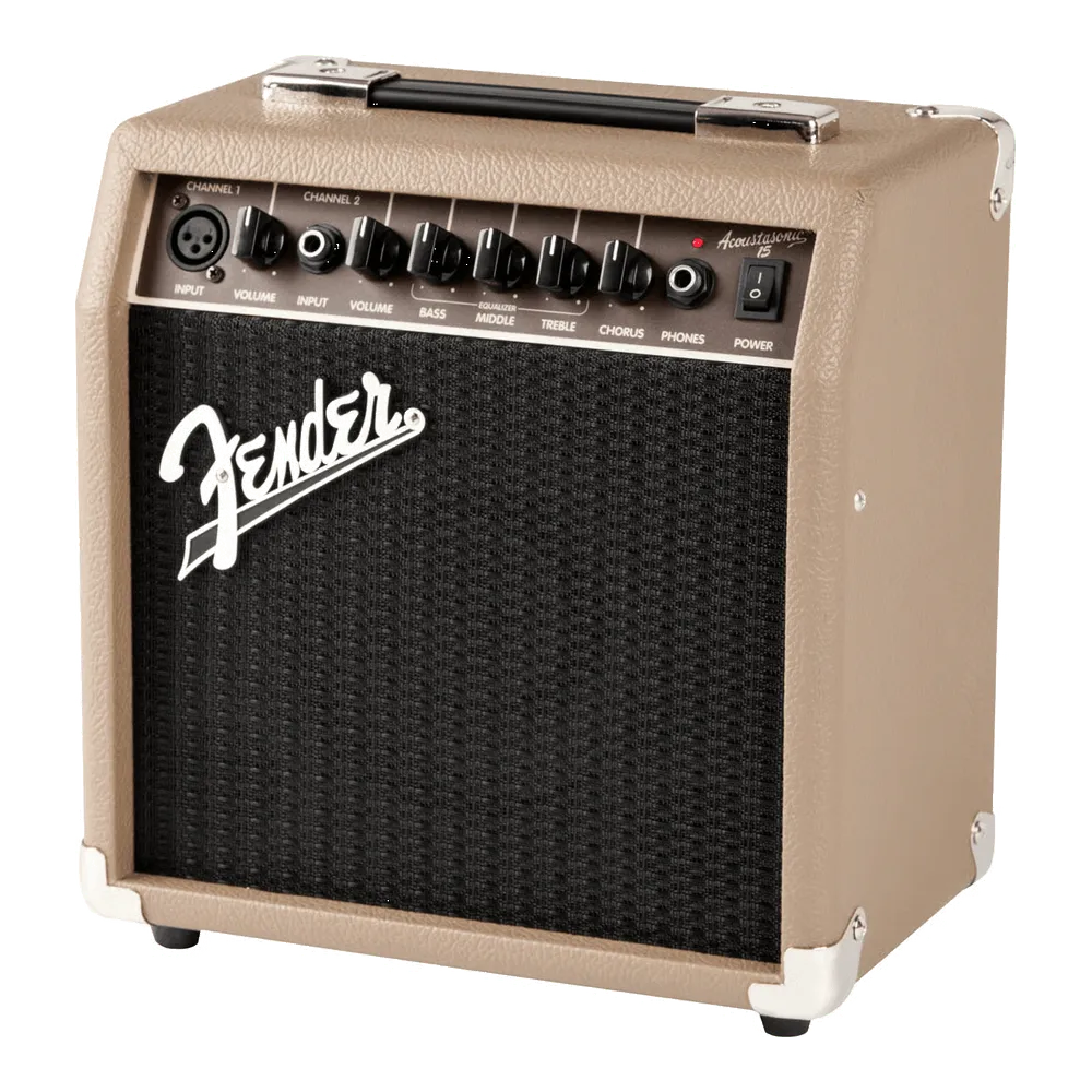 Fender Acoustasonic 15 versterker akoestisch 15W