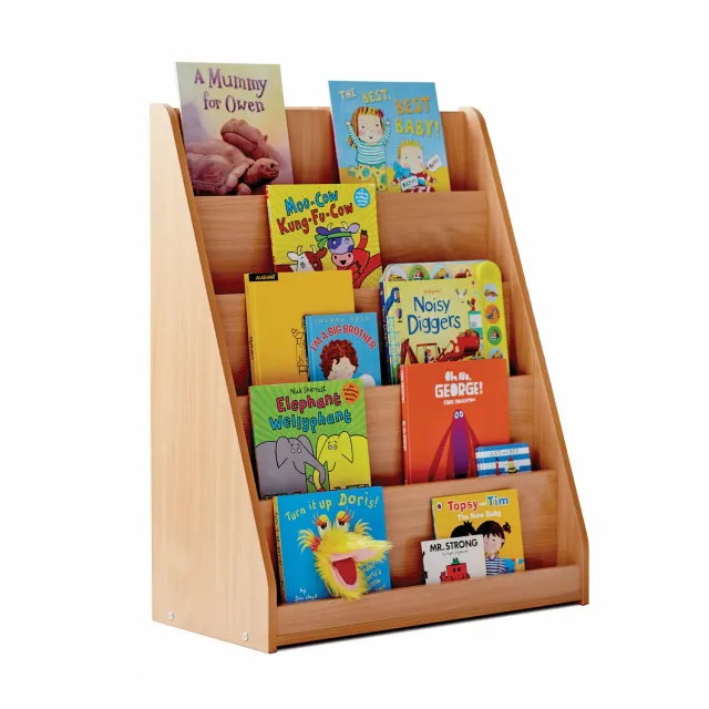 Monarch bibliotheekkast 5-traps beuken 5 vakken FSC