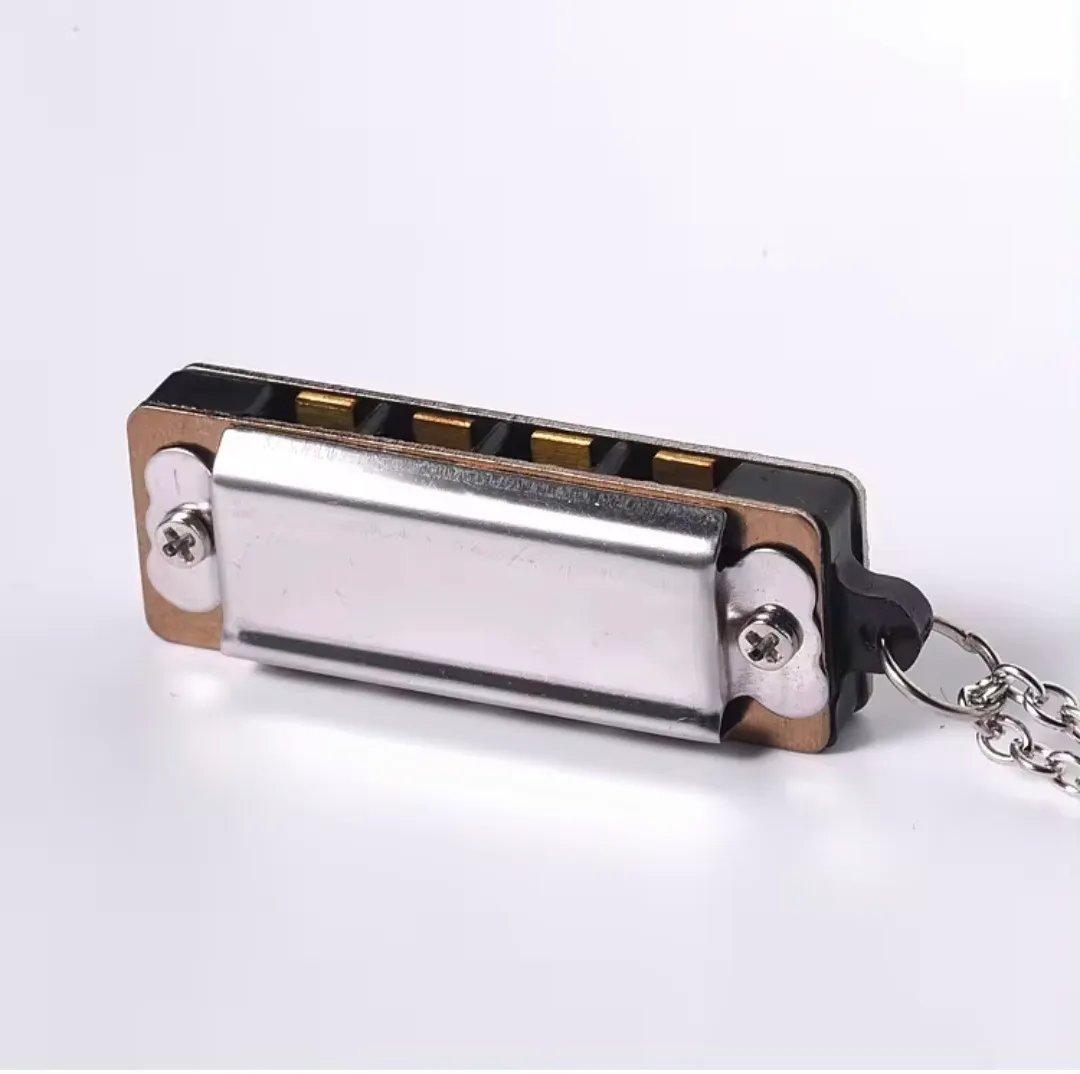 Bushman Baby Bushman mini mondharmonica 4-gaats hanger