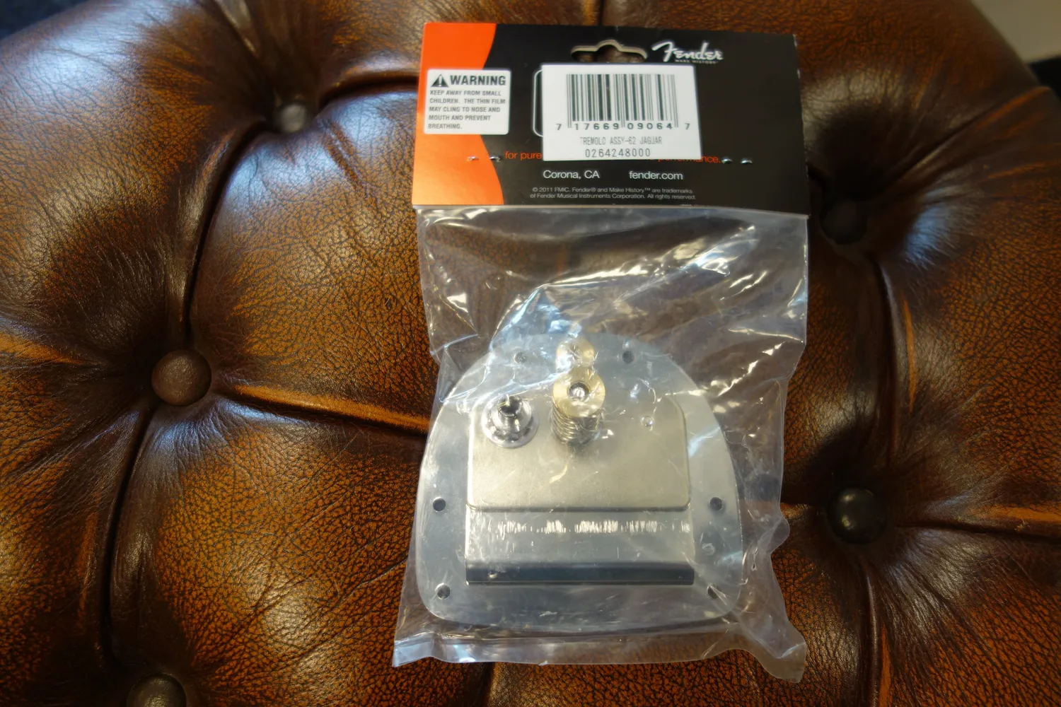 Fender Jaguar Jazzmaster tremolo chroom import