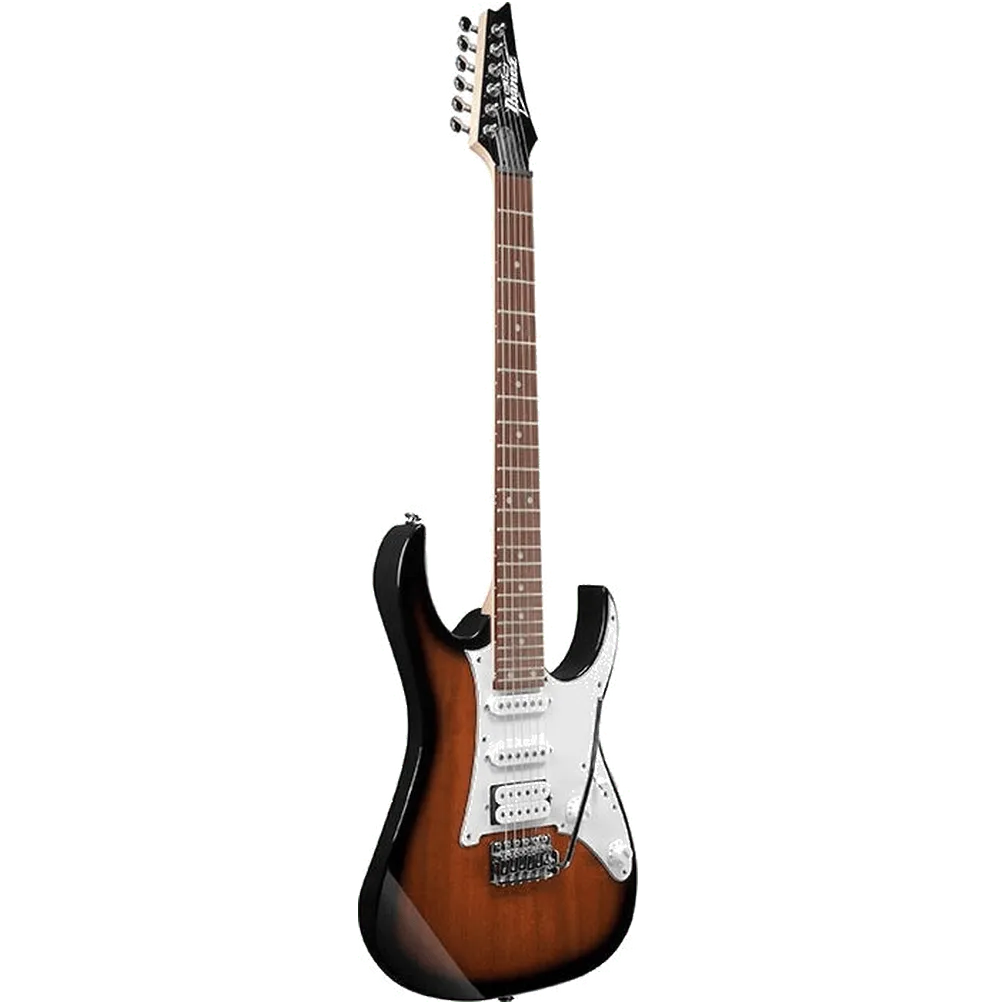 Ibanez GRG140-SB elektrische gitaar Sunburst HSS tremolo