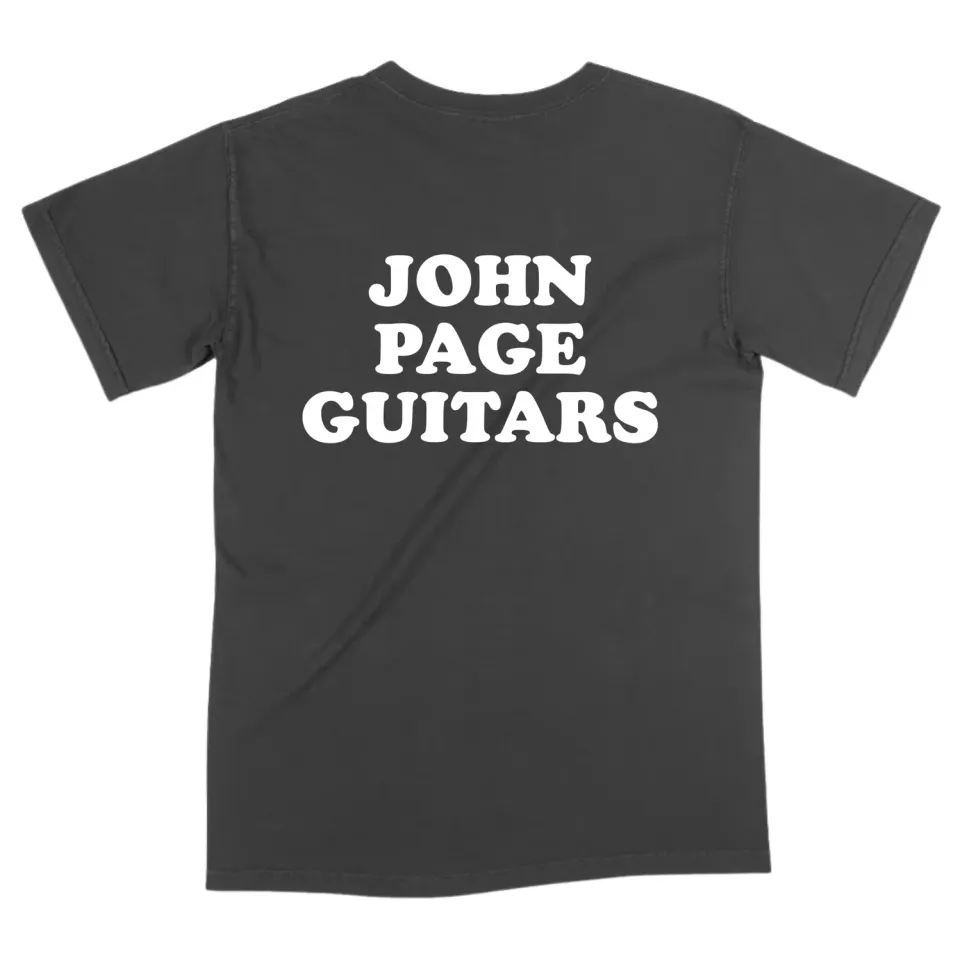 John Page Cooper T-shirt graphite katoen