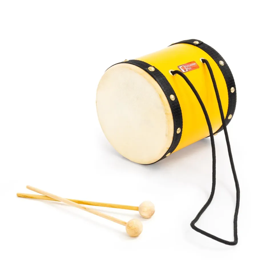Percussion Plus tom drum 13 cm rood met stokken
