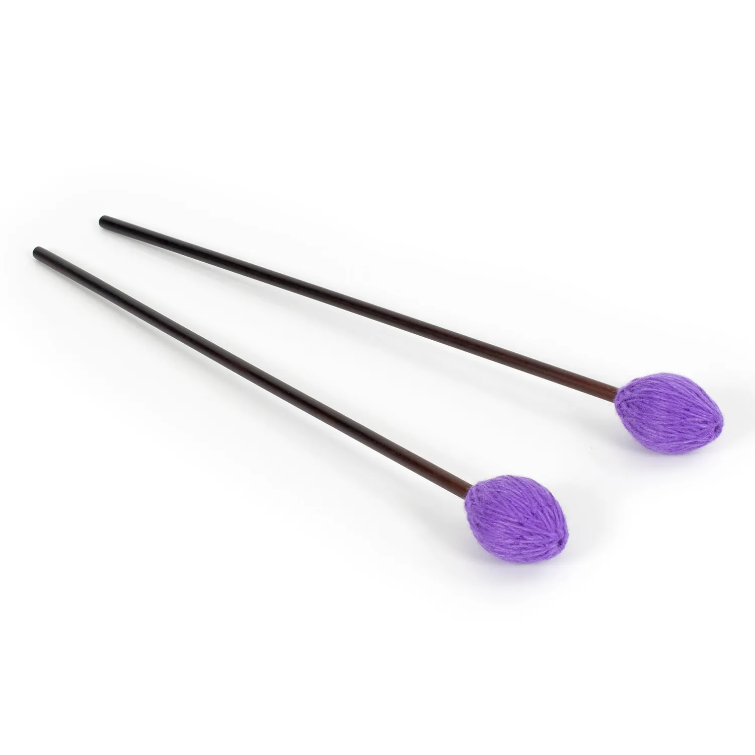 Percussion Workshop vibrafoonstokken wol 4cm zacht paars paar