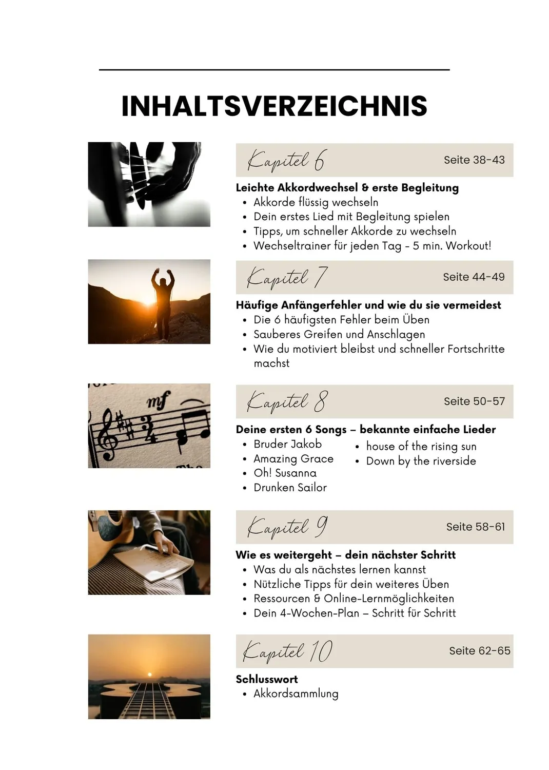 Plaschke Guitar 101 gitaarboek zonder noten