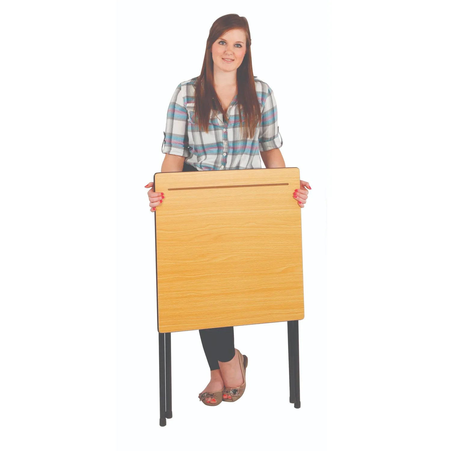 Monarch EF0001S examendesk tafel staal