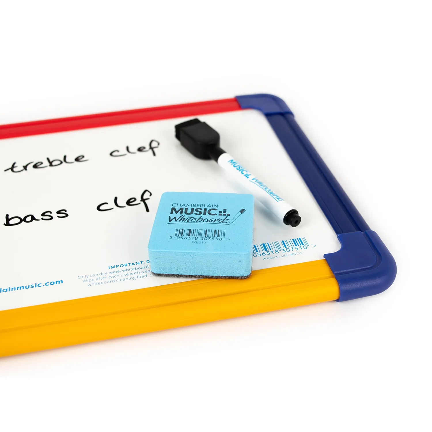 Chamberlain Music whiteboardwisser 5x5 cm per stuk