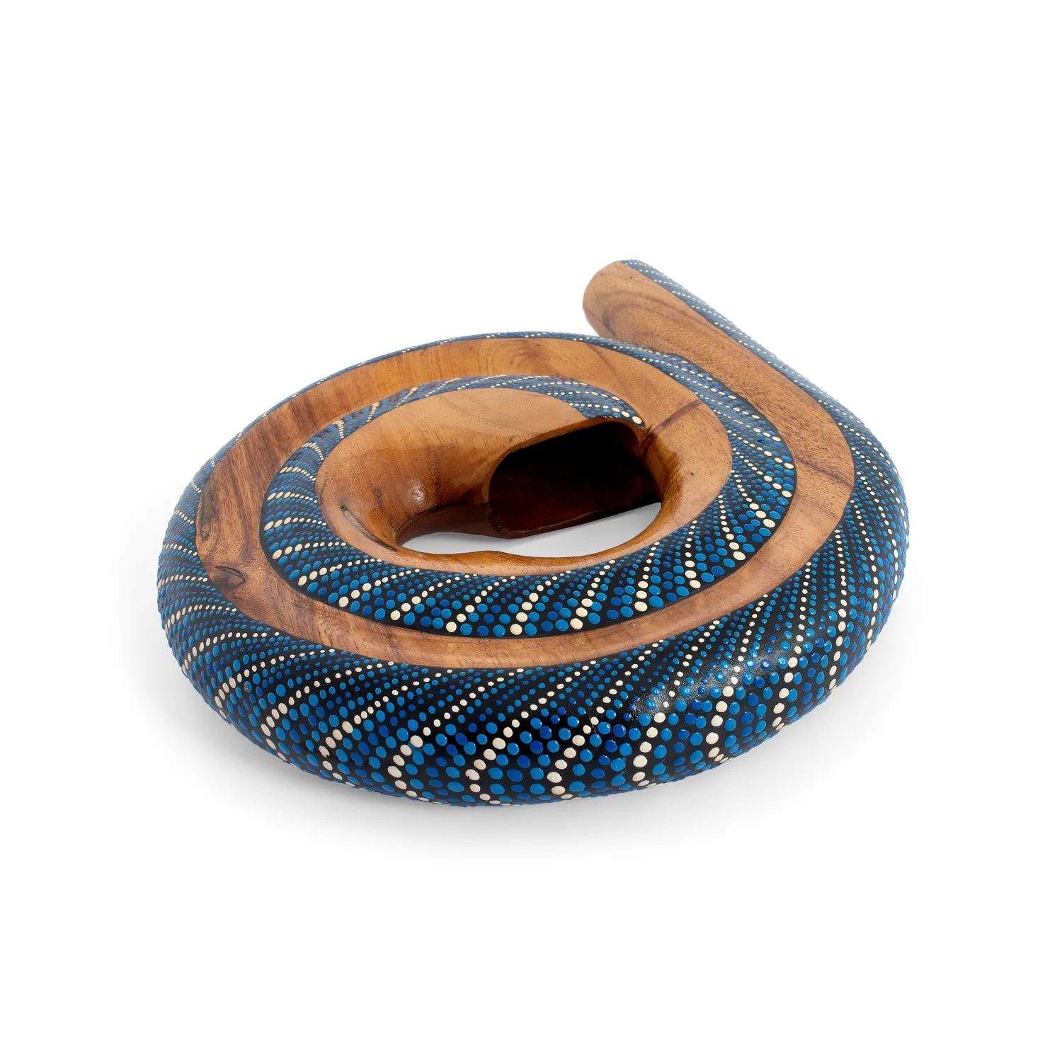 Percussion Plus Honestly Made spiral didgeridoo suar hout